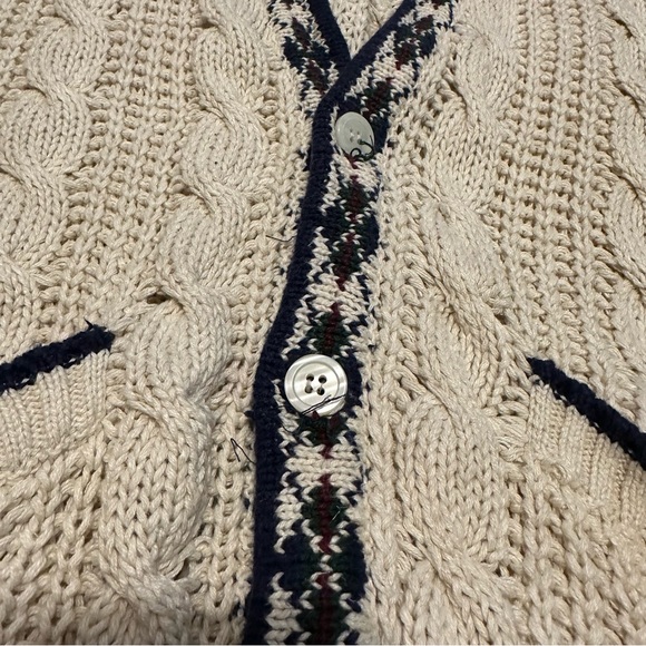 Chaps Ralph Lauren VINTAGE Vest With Amazing Detail size L - Picture 9 of 9